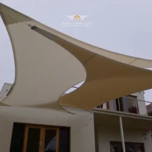 تركيب مظلات الشد الإنشائي