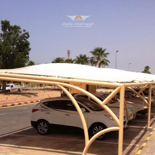مظلات سيارات بي في سي وجي دي اف في جدة